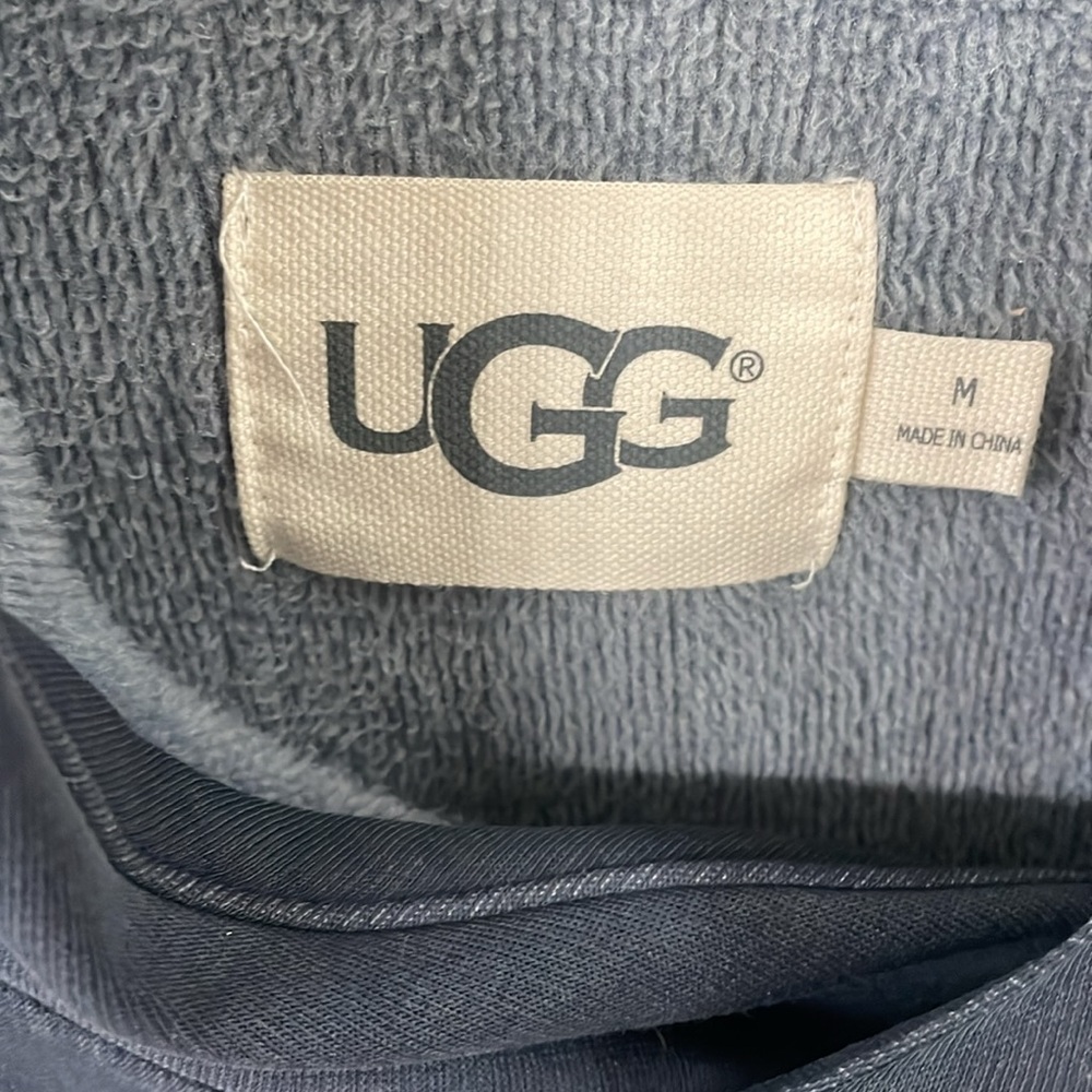Soft lightweight UGG navy hoodie
